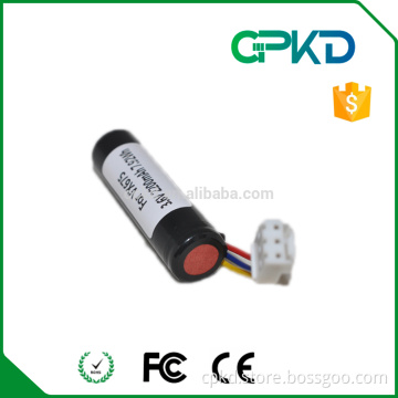 Rechargeable POS battery,vx675 battery 3.6v 2200mah 18650 battery